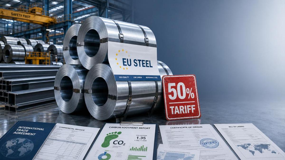 خطط الاتحاد الأوروبي لرفع تعريفات استيراد الصلب إلى 50%, مما يثير مخاوف بشأن الحمائية التجارية