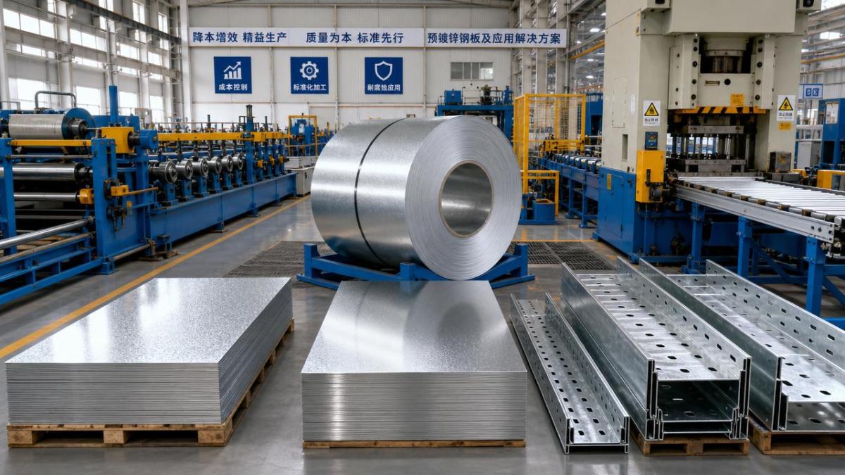 Pre-Galvanized Sheet: When It Saves Cost and When It Doesn’t ألواح مجلفنة مسبقًا: متى توفر التكاليف ومتى لا تفعل ذلك