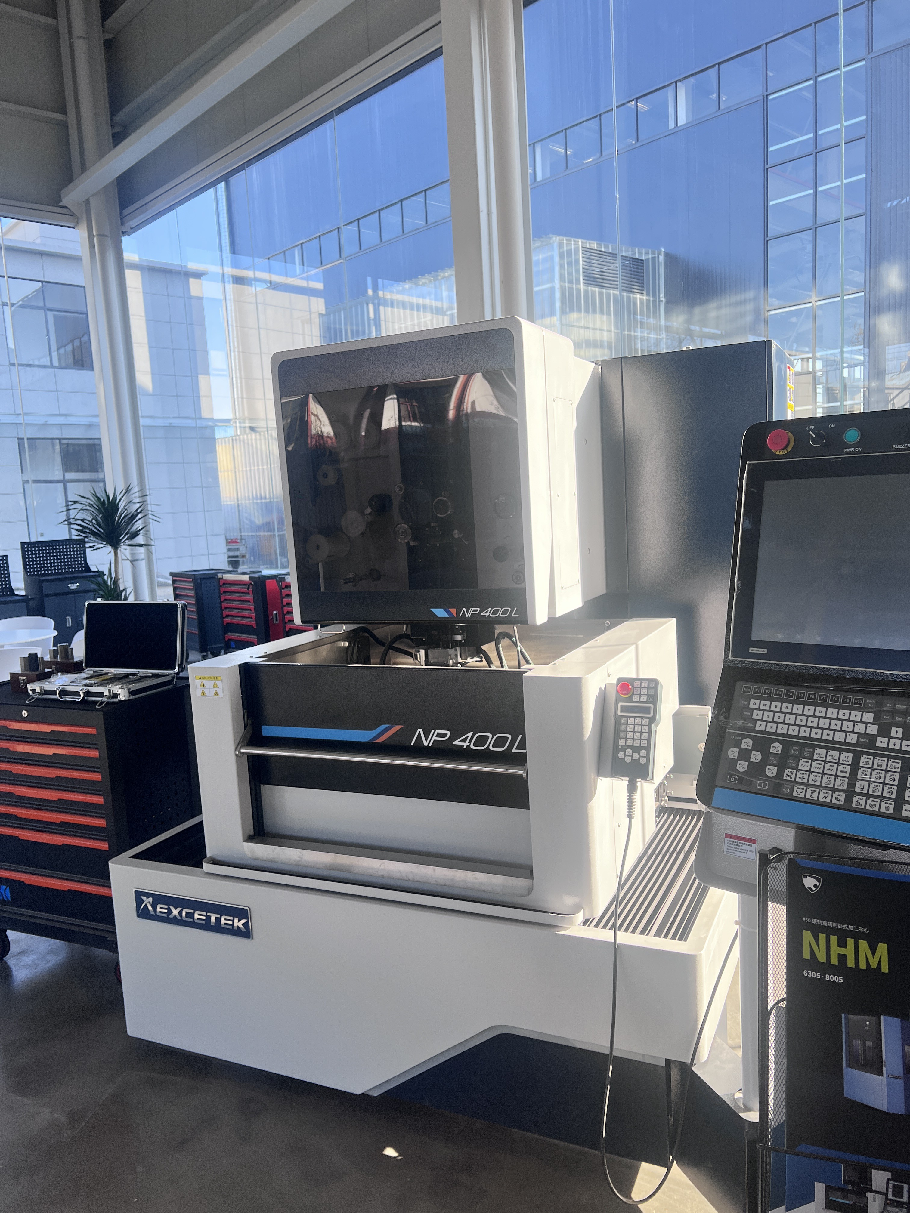 EXCETEK NP400L Wire EDM Machine: High Precision + 33% Energy Saving, Redefining Slow Wire EDM