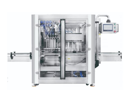 MÁQUINA DE ENCHIMENTO COM RASTREAMENTO DE SEIS CABEÇAS