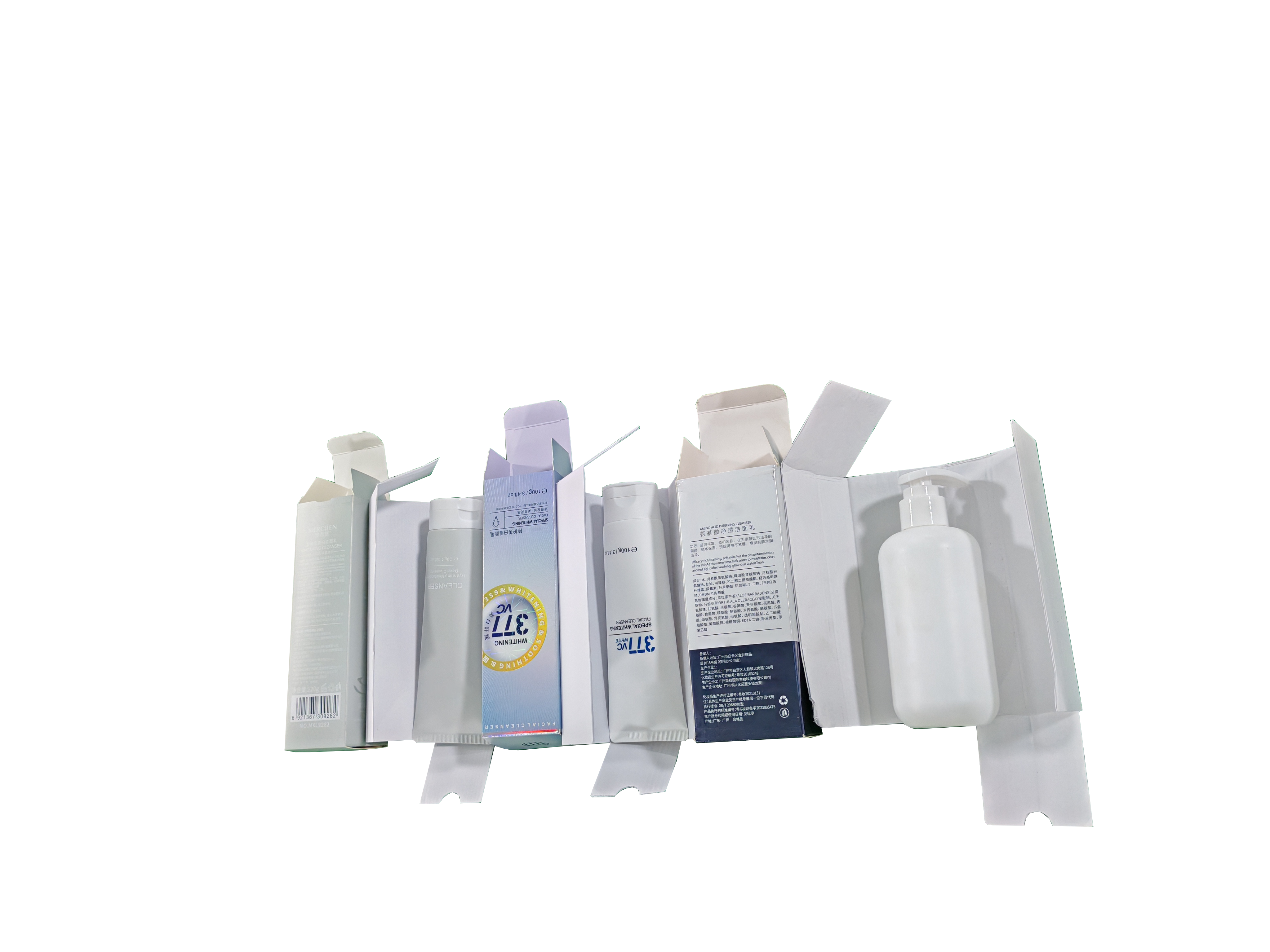 Embalagem cosmética