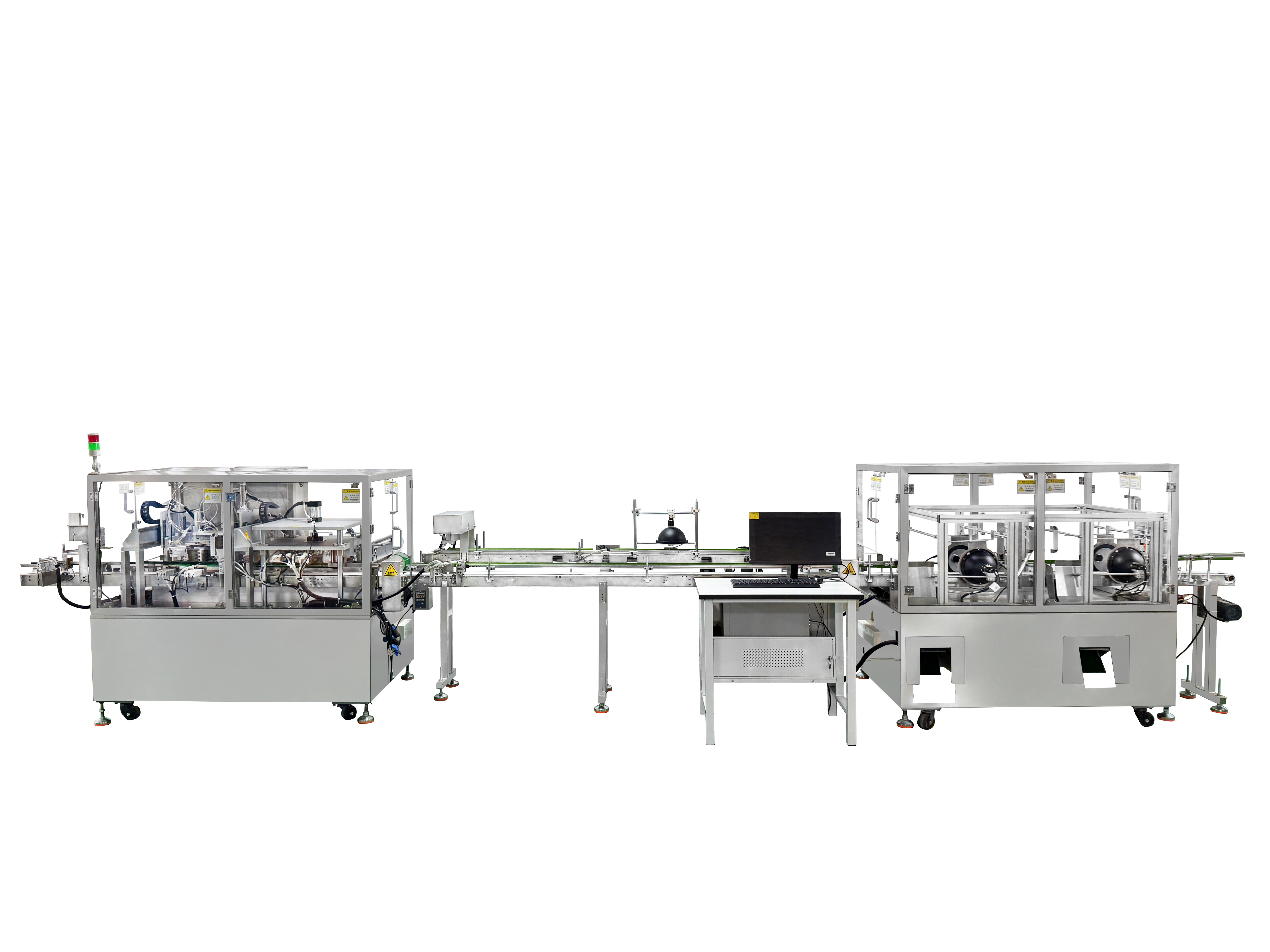 Linha de Produção de Tampa Automática para Lata de Lata, Manga para Caixa Interna e Conexão da Gaojinghua