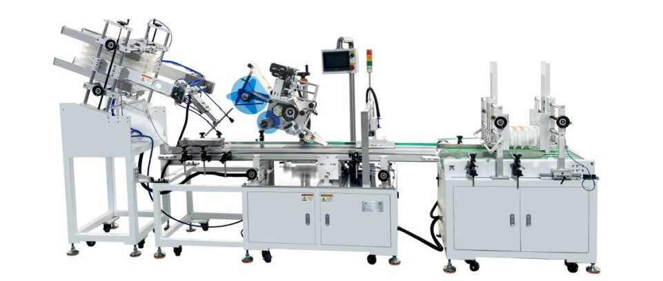 Máquina Automática de Enrolar e Desenrolar Etiquetas para Embalagens de Ovos