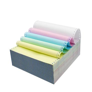 3 Layers Impression Continuous Printer Paper Wholesale 3 Ply Roll Invoice Book Carbonless Ncr Paper Form With Cheaper Price