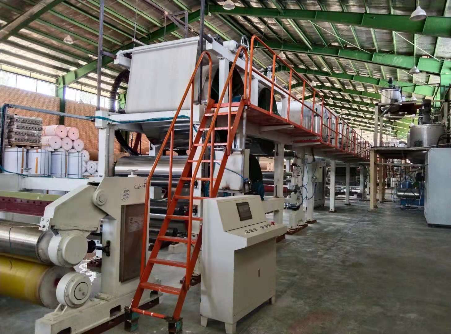 Full-Automatic Computerized Thermal Paper Coating Laminating Machine with Motor Pump Gear & Engine for Fax/POS/ECG/ATM Drawings