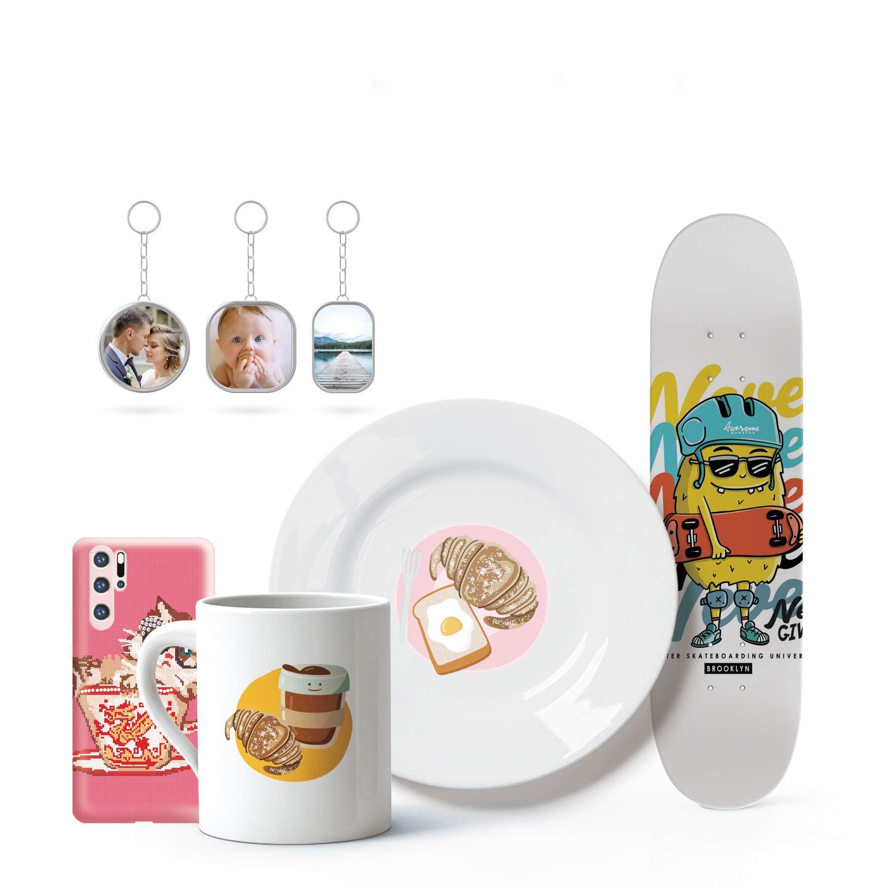 Kemeng Laser Water Transfer Paper Blue Transfer Printing A4 Clear/Transparent Waterslide Decal Paper Laser Printer Ceramic