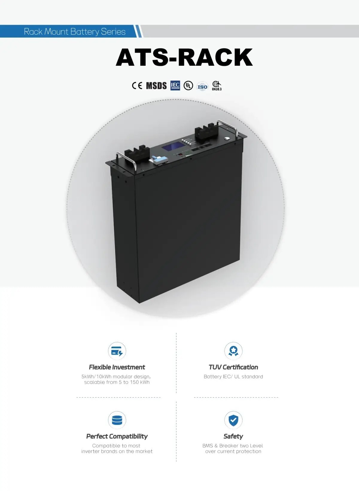 ATS Rack Mount Battery 3 ATS Rack Mount Battery 3