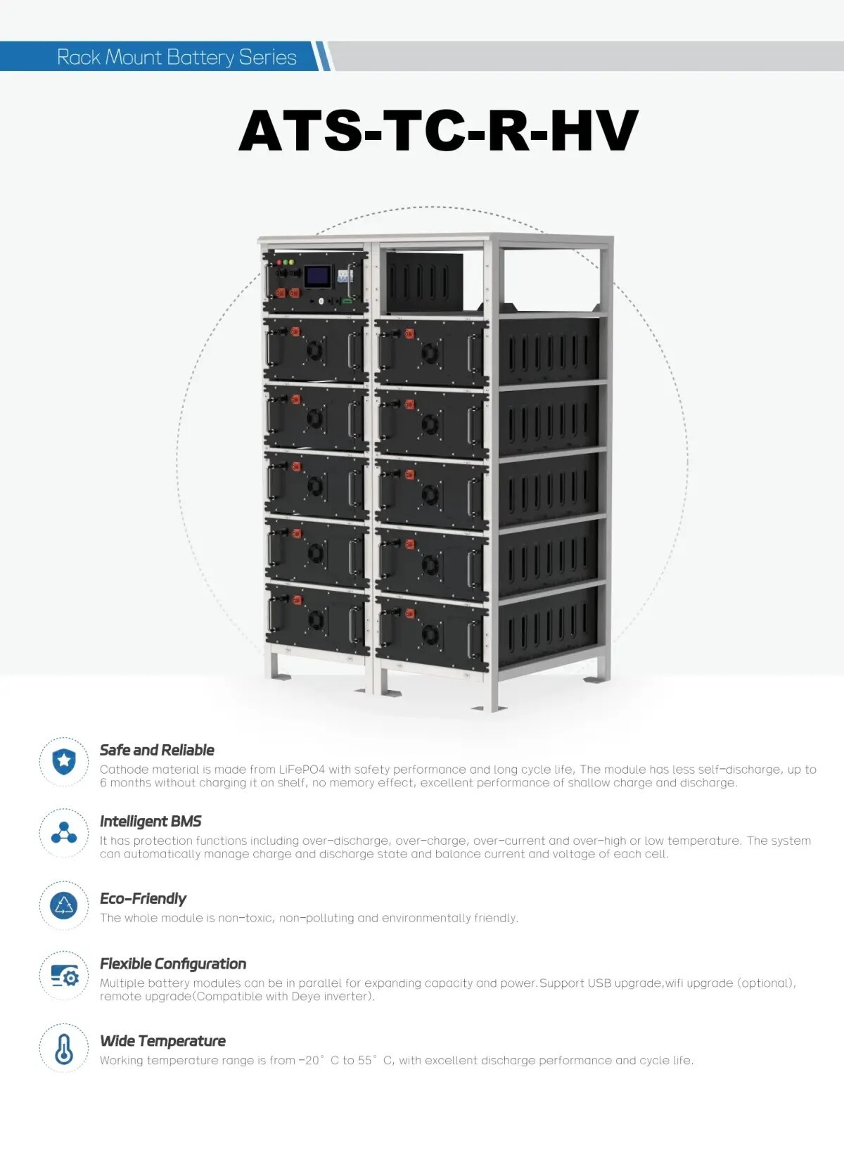 ATS Rack Mount Battery 6 ATS Rack Mount Battery 6