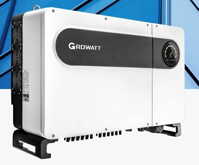 High-Efficiency Growatt 100000W to 125000W Solar Inverter with Smart Monitoring