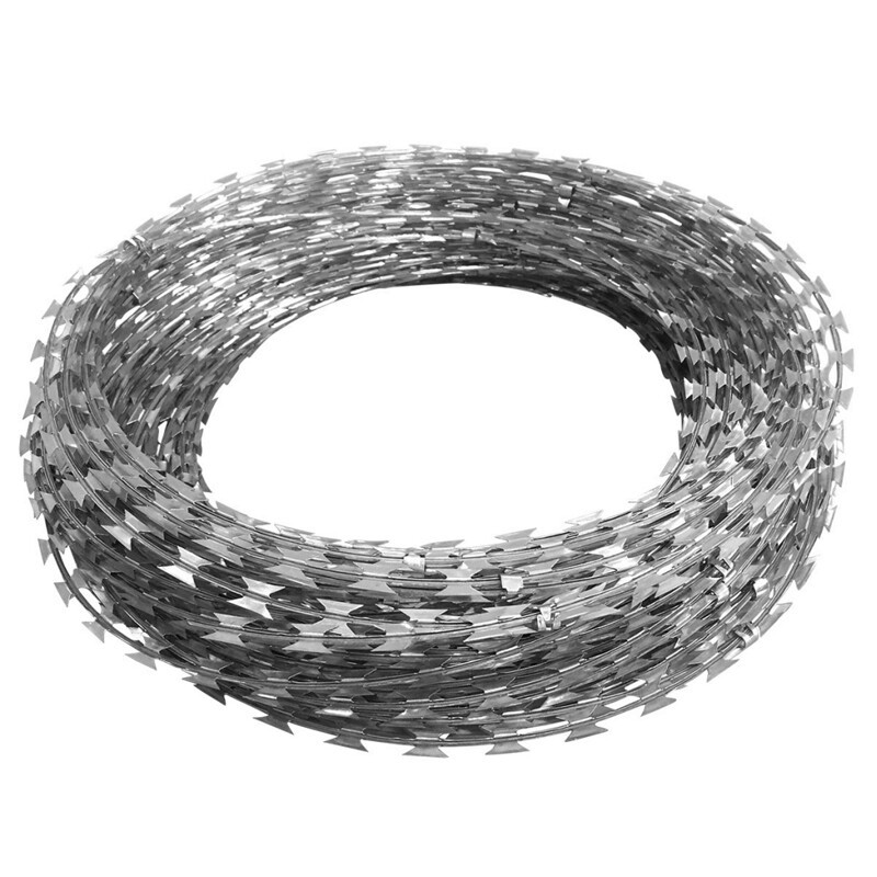 Galvanized Razor Wire
