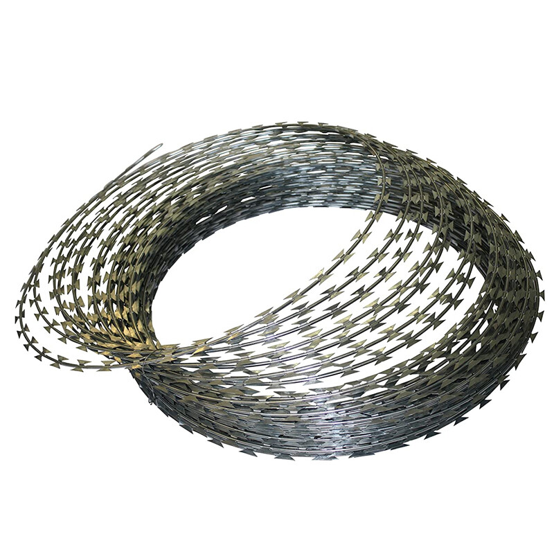 Factory BTO-22 Top Guard Reinforcement Barbed Wire Fence for Fencing Security Factory BTO-22 Top Guard Reinforcement Barbed Wire Fence for Fencing Security