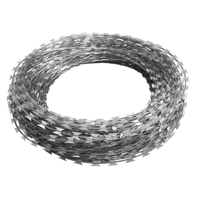 Galvanized Razor Wire