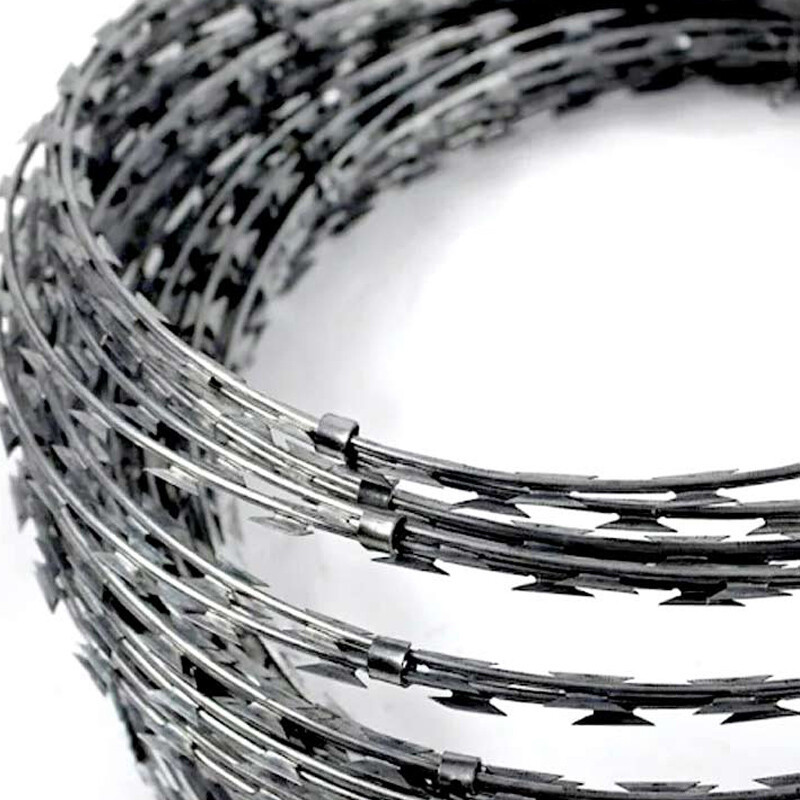 Galvanized Razor Wire