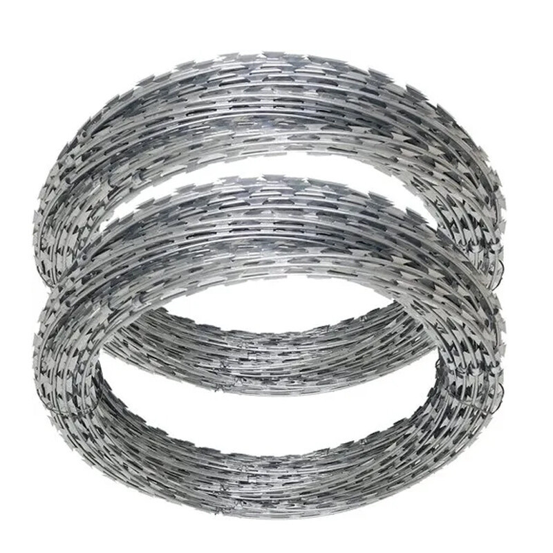 Galvanized Razor Wire