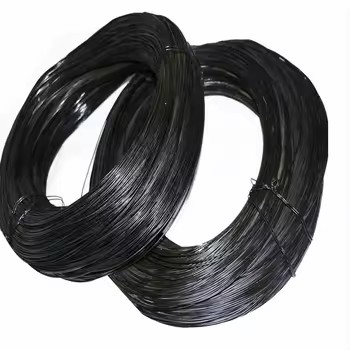 Black annealed low-carbon steel wire is very resilient and doesn't corrode easily