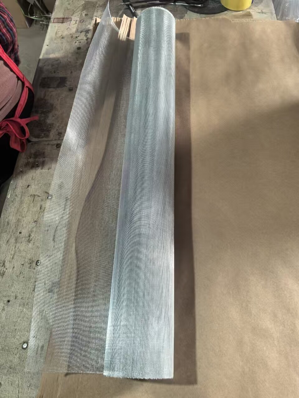 Electro-galvanized mesh