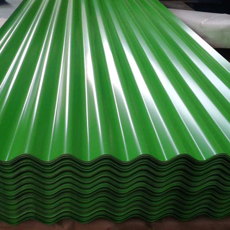 Color-coated roofing panels