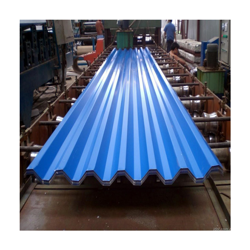 Bule SGCC Corrugated Sheet