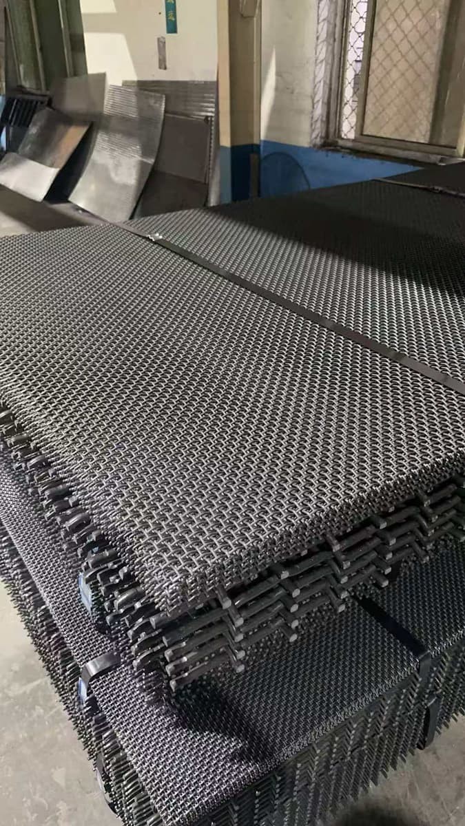 Galvanized Woven Mesh