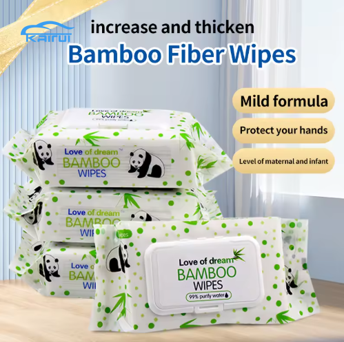 Biodegradable baby wipes