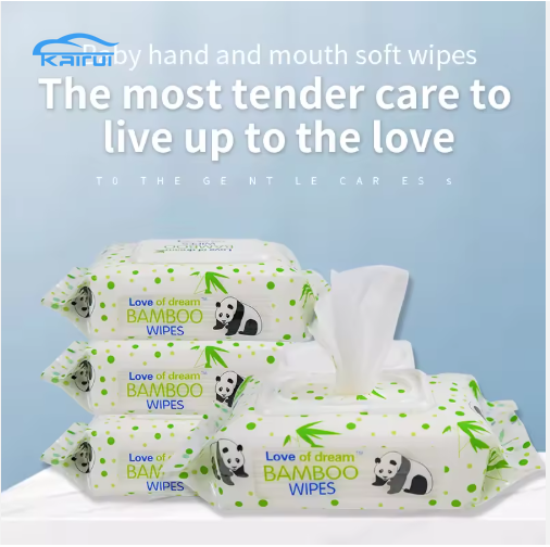 Biodegradable baby wipes