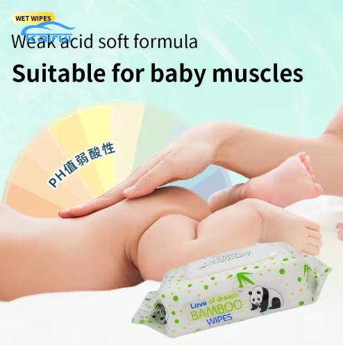 Biodegradable baby wipes