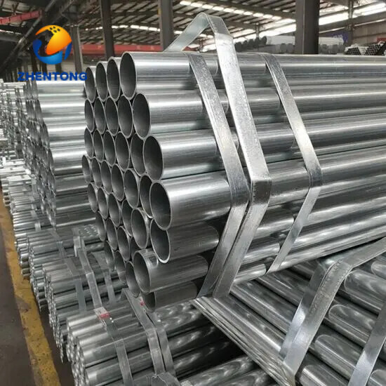 Q195 Galvanized Steel Round Pipe