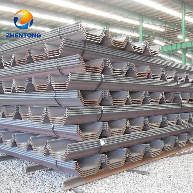 A53 Gr.A A656 Gr.50 U-Shaped Steel Sheet Pile