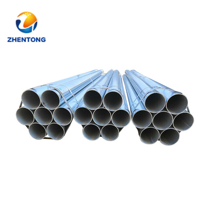 DX51D Galvanized Steel Round Pipe