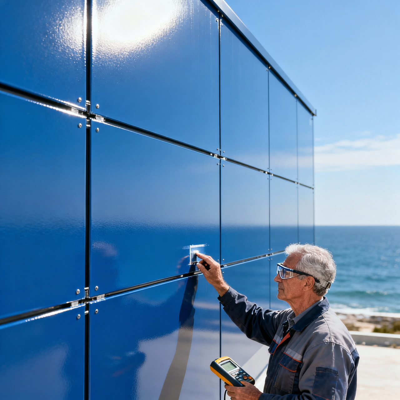 Why color coated steel outperforms galvanized steel in coastal construction projects