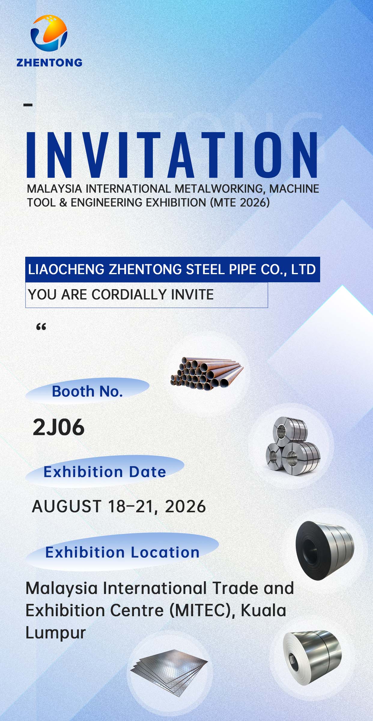 Kuala Lumpur Calling | Liaocheng Zhentong Steel Pipe Welcomes You to MTE 2026