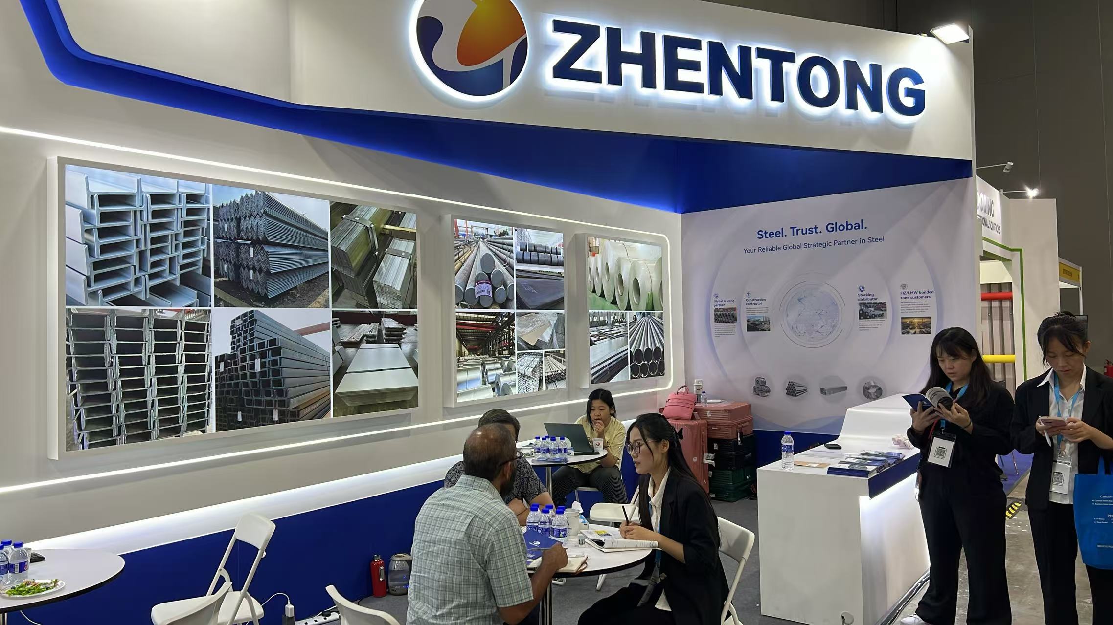 Day 2 at MTE 2026 Kuala Lumpur: Zhentong Steel Keeps Busy With Buyer Meetings at Booth 2J06