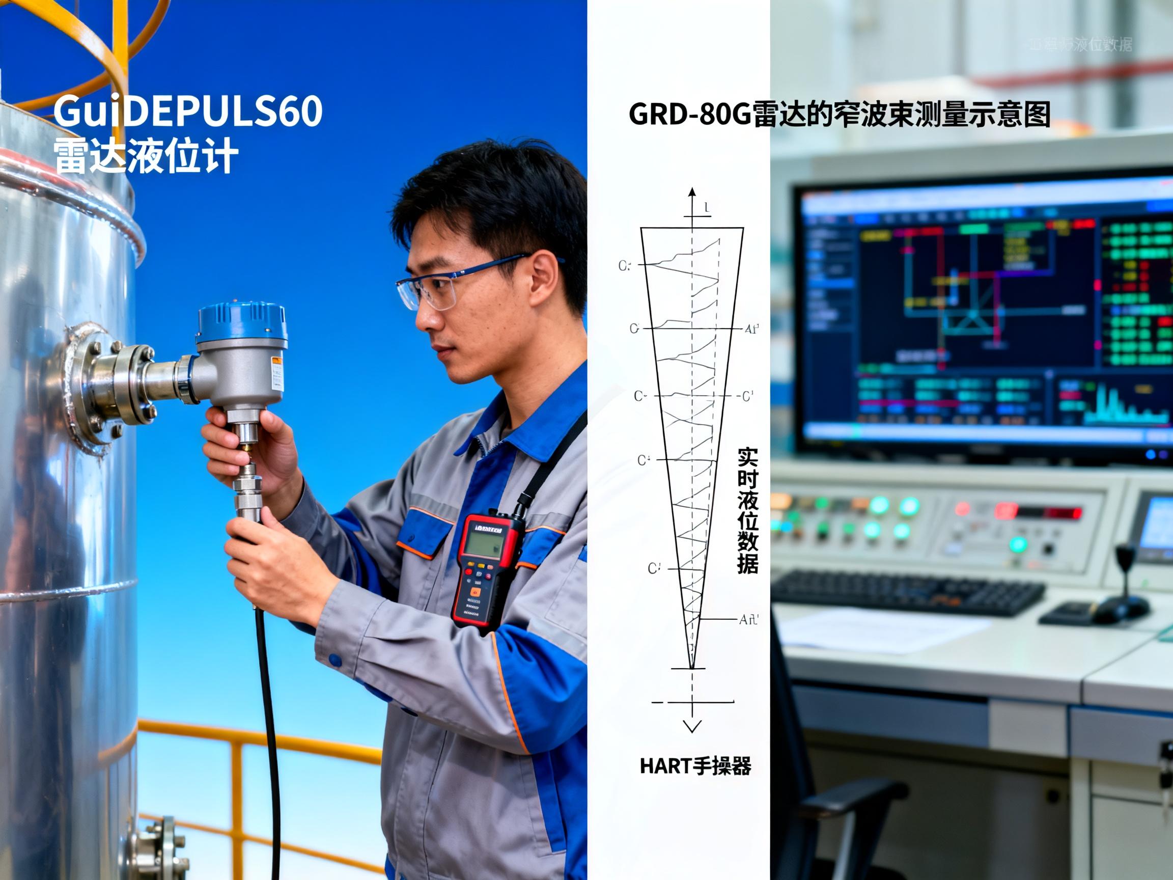 GUiDEPULS60与80G雷达对比：哪种更适合你的工况？