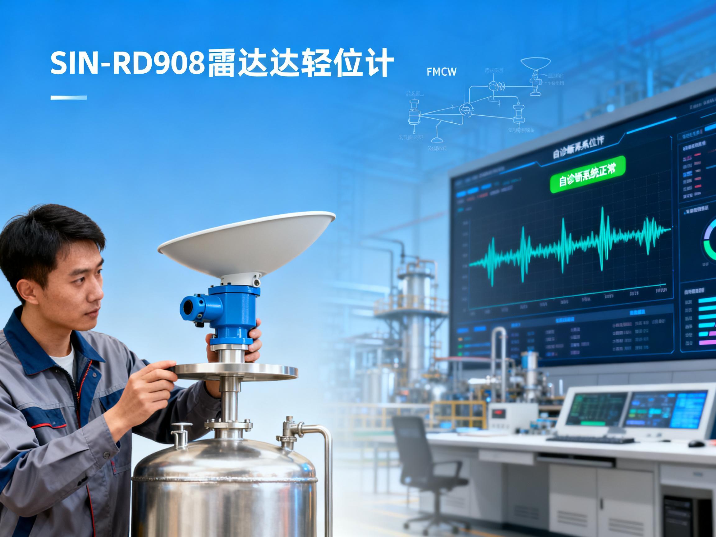 SIN-RD908雷达液位计：如何通过自诊断功能降低维护成本？