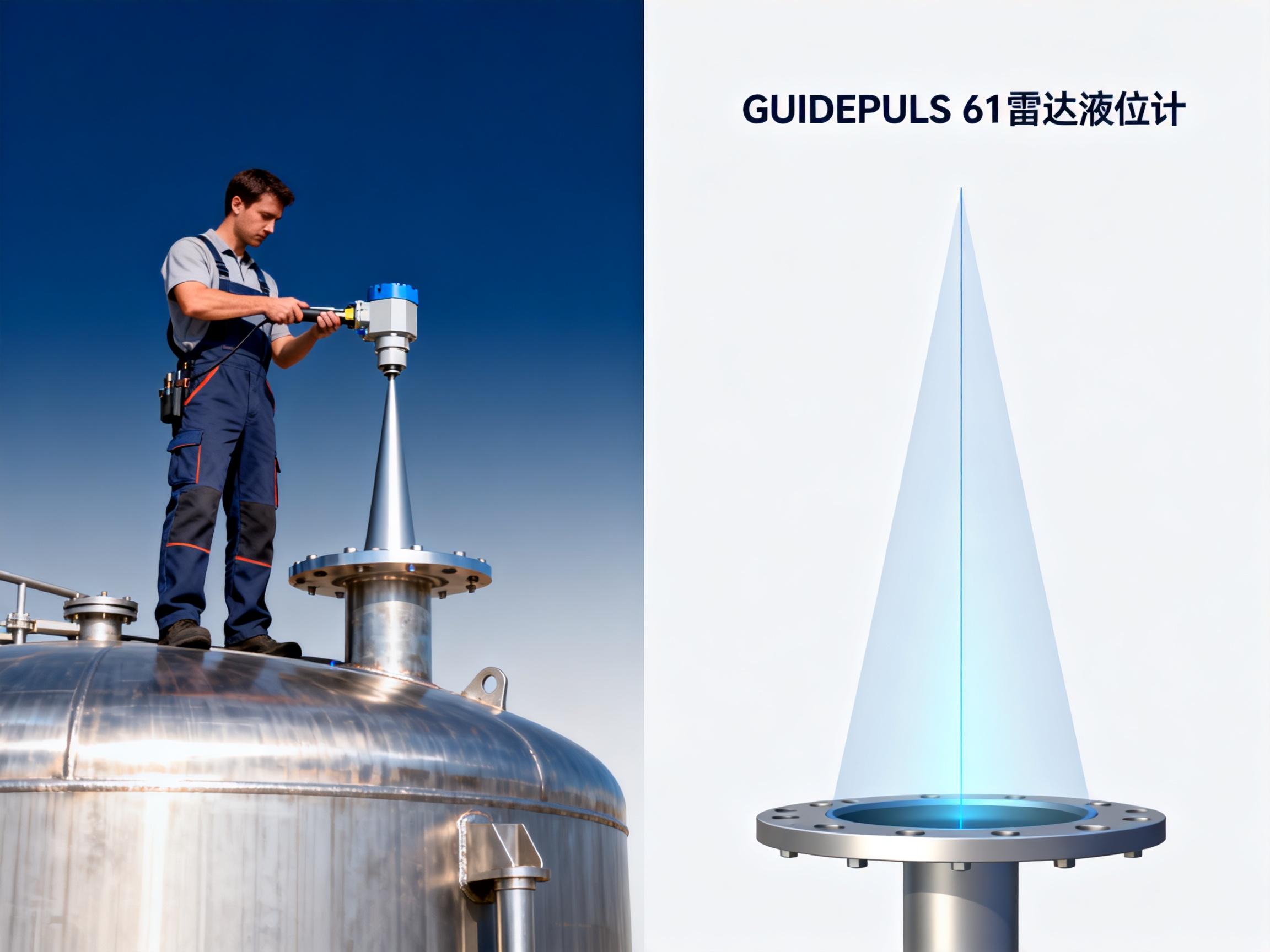 雷达液位计GUiDEPULS 61安装指南：避免这4个常见错误