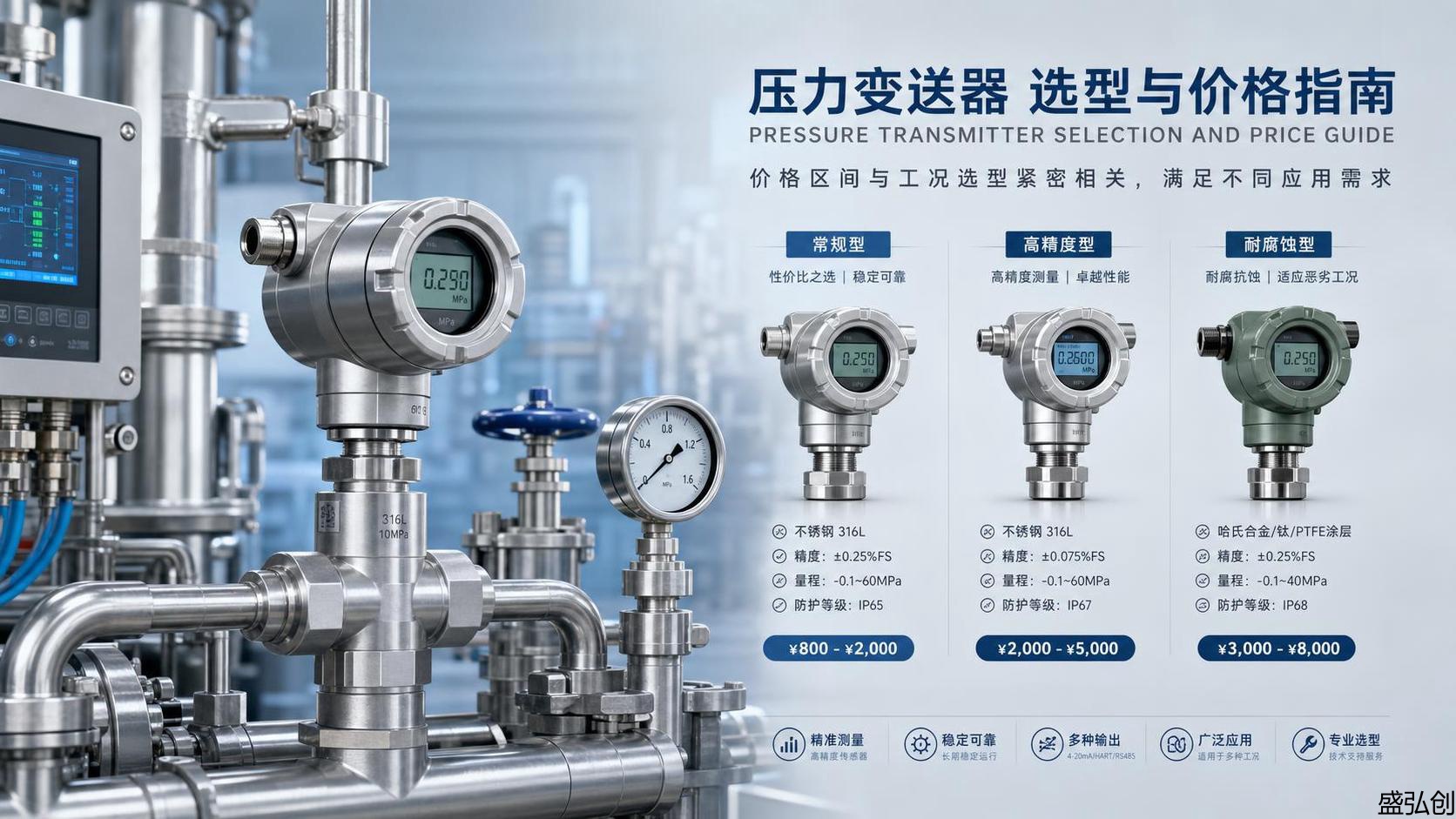 压力变送器价格一般在什么范围