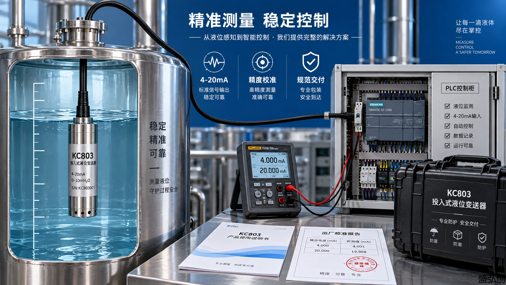 采购KC803液位变送器前，如何核对输出、精度与交付成本