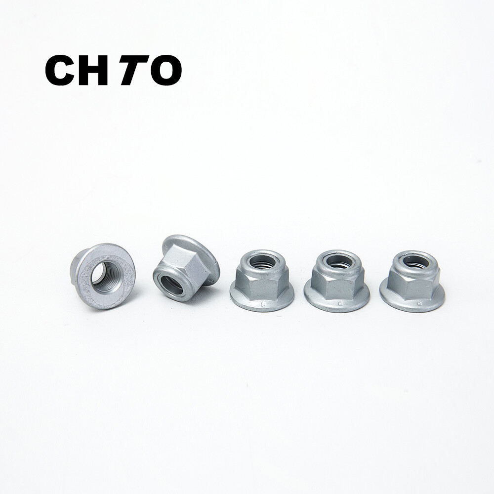 ISO7043 Nylon Insert Hex Flange Locking Nuts