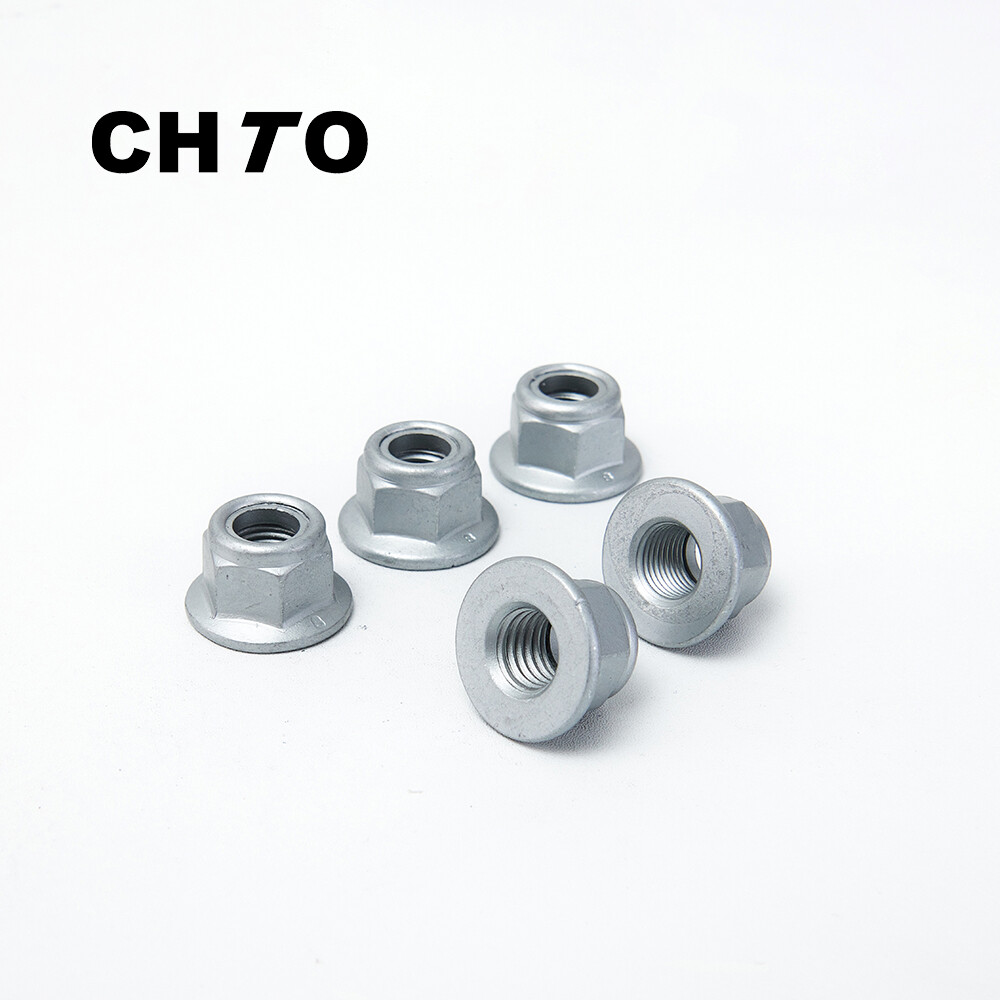 ISO7043 Nylon Insert Hex Flange Locking Nuts