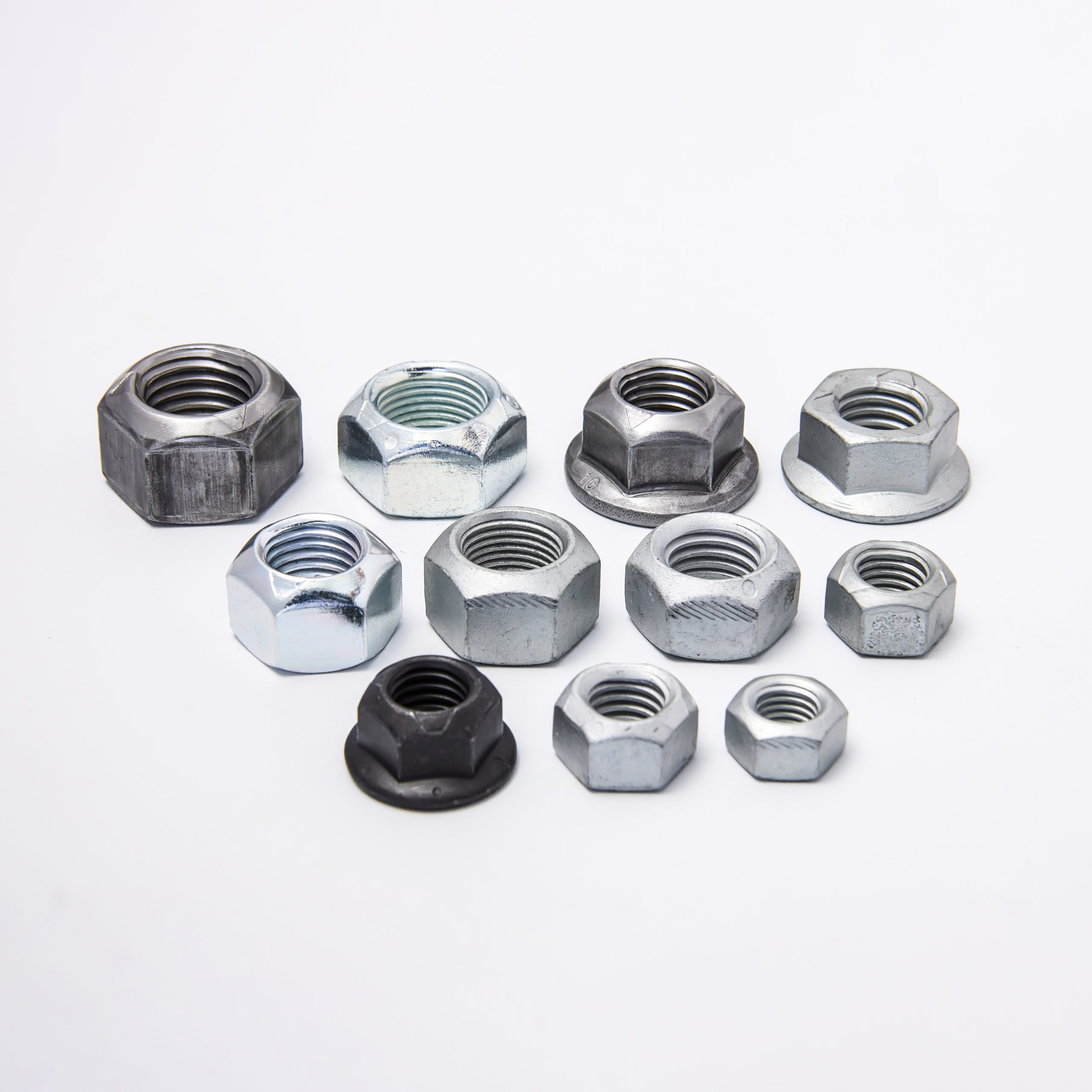 ISO 7044 Hex Nuts All Metal Flange Lock Nuts