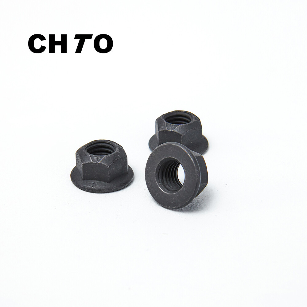 IFI100/107 Hex Nuts All Metal Lock Nuts Flanged