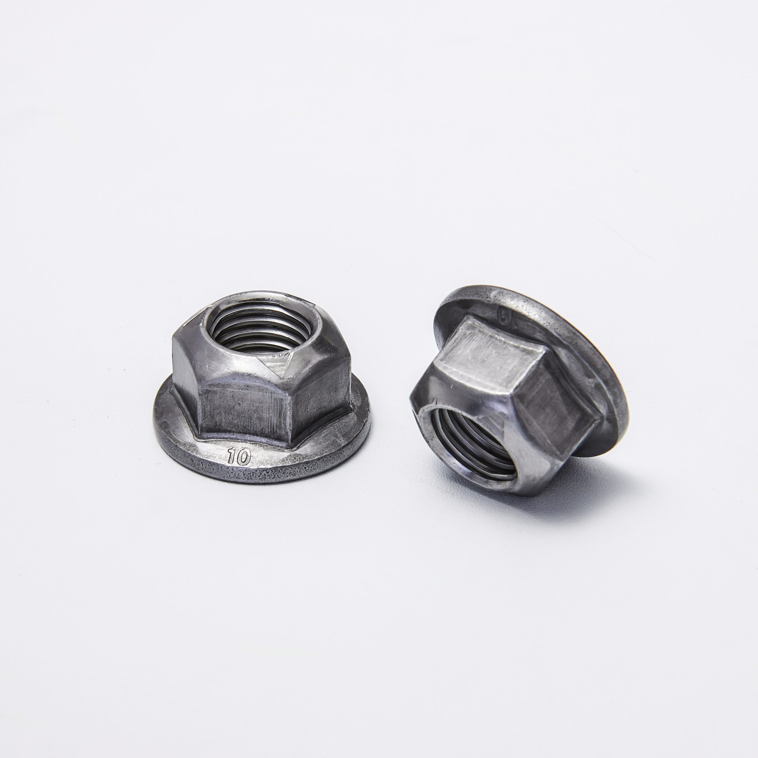 DIN6927 Hex Nuts All Metal Flange Lock Nuts