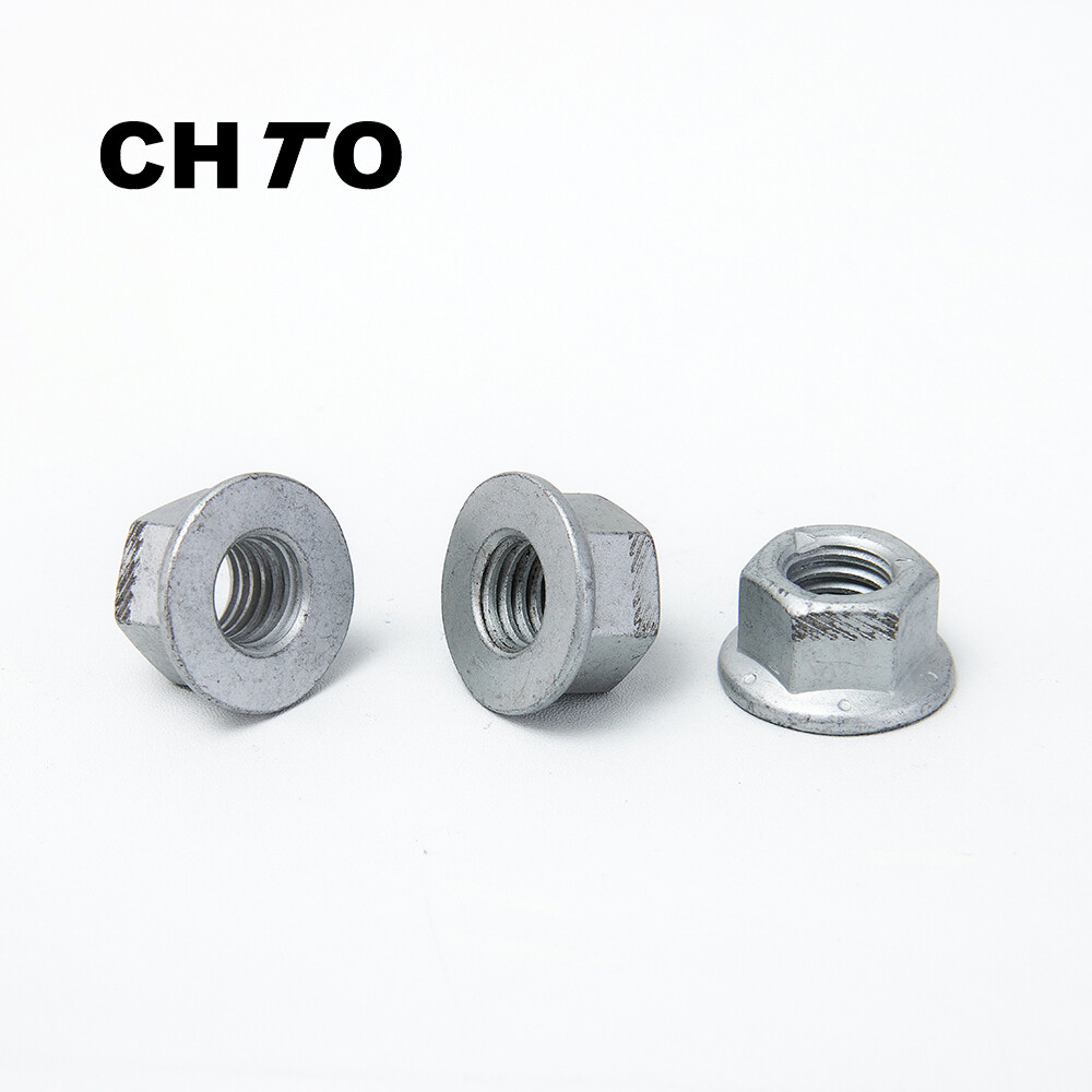 B18.16.6 Hex Nuts All Metal Lock Nuts Flanged