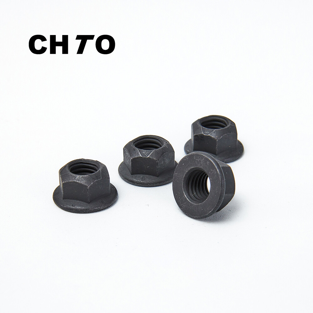 B18.16.6 Hex Nuts All Metal Lock Nuts Flanged