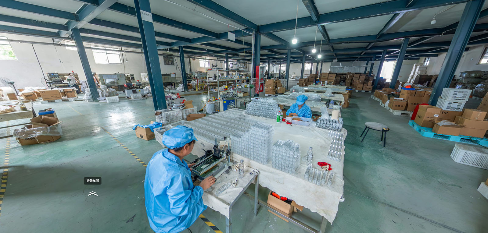 The appearance of the factory
