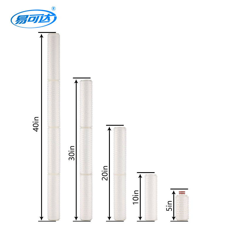 PP Pleated Filter-5-inch folding