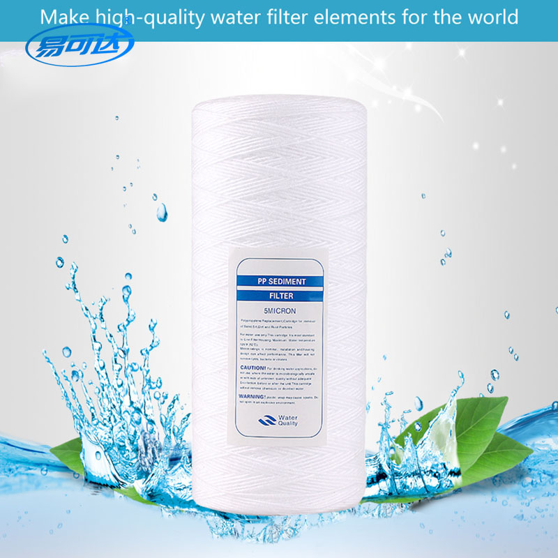 PP Wound Cartridge Water Filter - 10-inch wire wound big fat PP Wound Cartridge Water Filter - 10-inch wire wound big fat