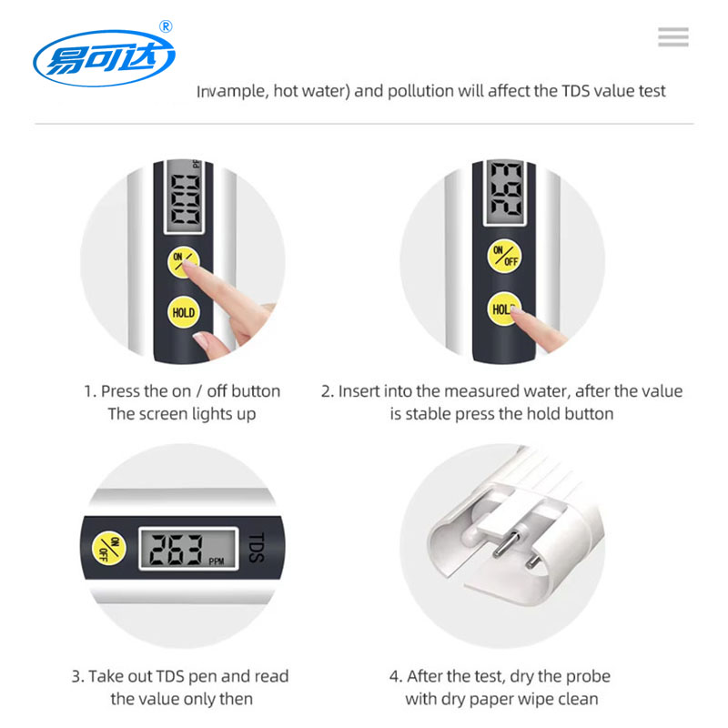 Water Quality Testing Pen - TDS-1