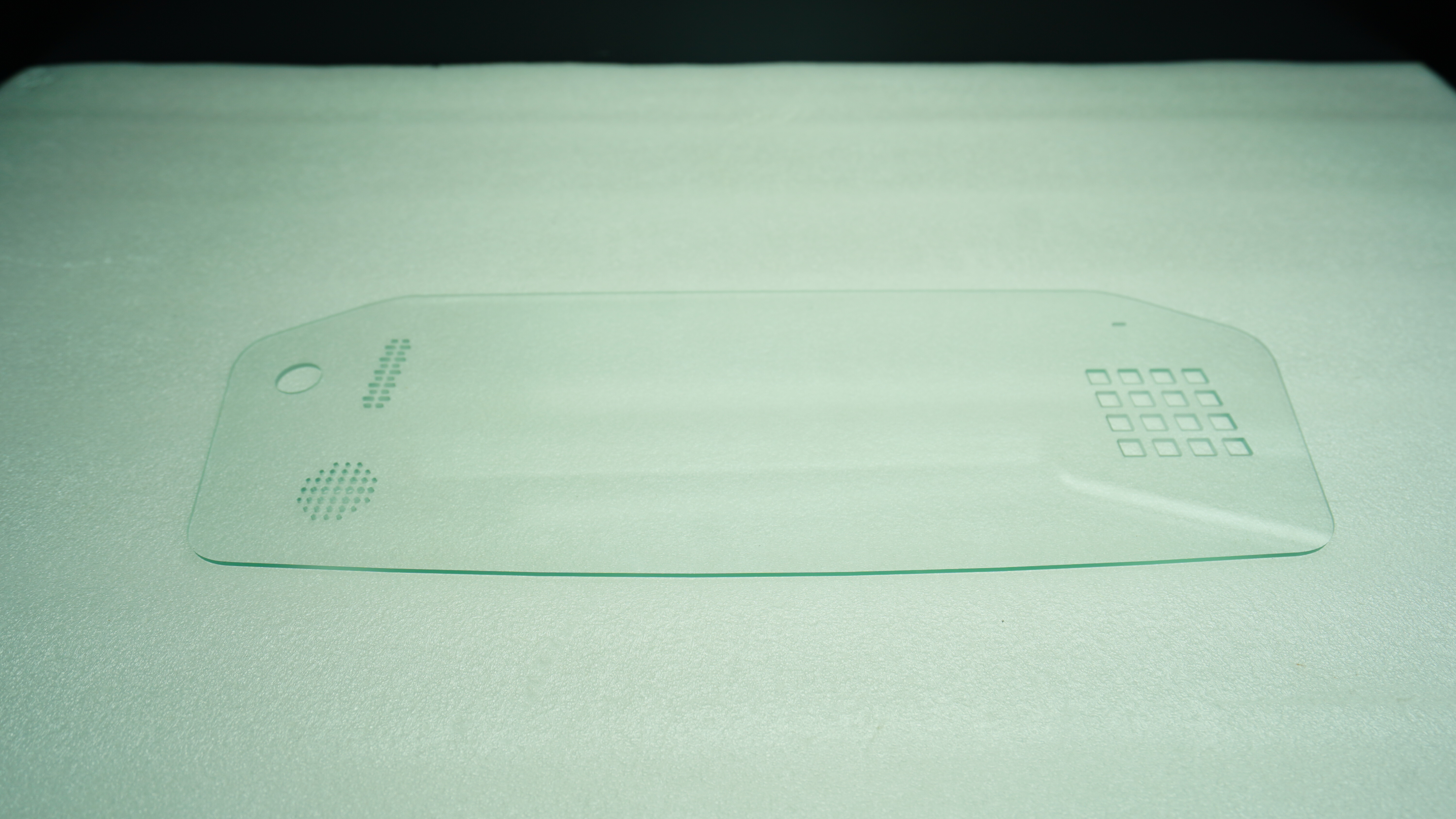 Porous glass