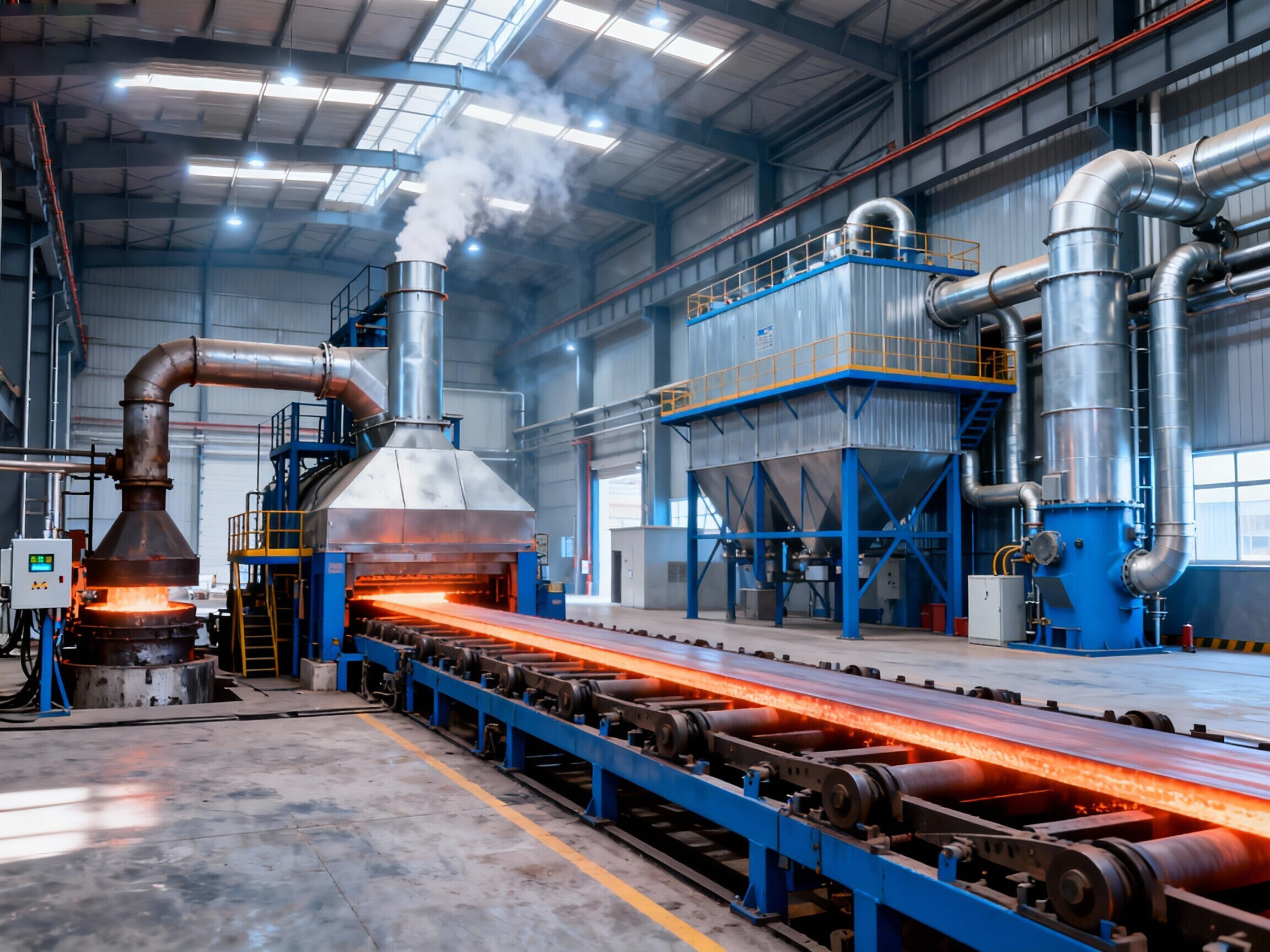 Our company actively responds to environmental policies and builds a green steel production base